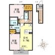 メゾン フィオーレ Bの間取図