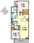 セレスティア草薙町の間取図