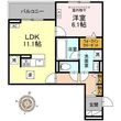 ビスタレイルウェイ八田の間取図