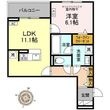 ビスタレイルウェイ八田の間取図