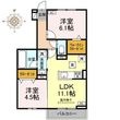 ルミナーレの間取図
