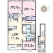 ヴィラ・フローラ ノースの間取図
