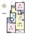 ウイングKⅦの間取図