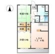 エクセリーナ咲の間取図