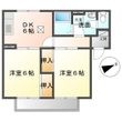 ハイツカスターニエの間取図