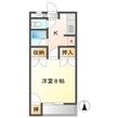 コーポ市川の間取図