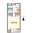 コーポ市川の間取図