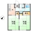 佐久市勝間の間取図