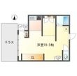 光コーポ　［1R］の間取図