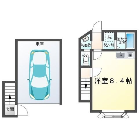 拡大写真:北佐久郡御代田町大字馬瀬口 2階5の間取り