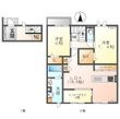 グランソラナ軽井沢の間取図