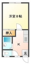 田端荘の間取図