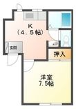 セ・グリッシーヌⅡの間取図