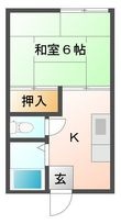 コーポラスセゾンの間取図