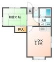 多賀台ヒルズアパートの間取図