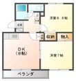 多賀台ヒルズマンションＡ・Ｂの間取図