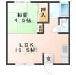 ヤマダハイツⅡの間取図
