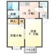 サンシャインの間取図
