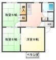 サンアベニューの間取図