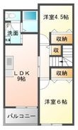 シャンホールの間取図