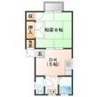 コスモハイツの間取図