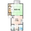 コスモハイツの間取図