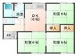 中松住宅の間取図