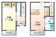 メゾンパシオンの間取図