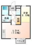 セジュール沢里Ⅰ・Ⅱの間取図