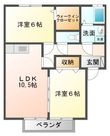 エルドラード　ナナの間取図