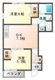 アルカディアコートの間取図