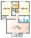 グランヴィラージュ CD棟の間取図