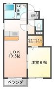 スクエアパーク諏訪 Cの間取図