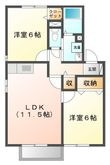 シルクワームの間取図