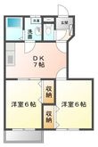 写真：ラ・プリマヴェーラＡ1階の間取図