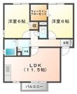グランヴィラージュ AB棟の間取図