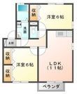 セジュールアンソレイエの間取図