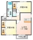 メゾン・ソレイユの間取図