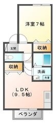 プチゼジュール州先町の間取図