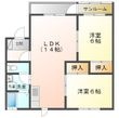 コーポリシェスの間取図