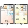 十日市アパートの間取図