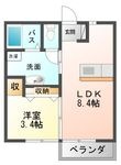 アヴェニール白銀の間取図