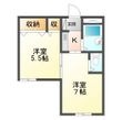 サンパルコマンションの間取図