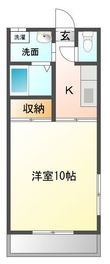 グロリエッタ2の間取図