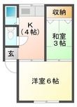 スカイメイトの間取図