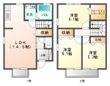 シャンテ沼館の間取図