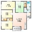サンウェーヴの間取図
