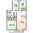 キングスクラブハウス8の間取図