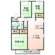 キングスクラブハウス8の間取図