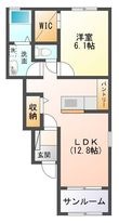 ラッフィナートⅠ・Ⅱの間取図